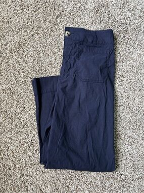 Anthropologie Women’s Navy Blue Maeve Pants
